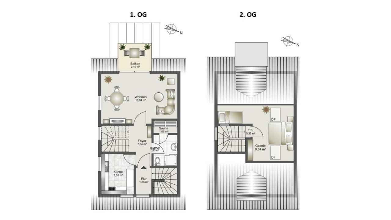 Ferienhaus Rotdorn วีคเอาฟ์รือเกน ภายนอก รูปภาพ